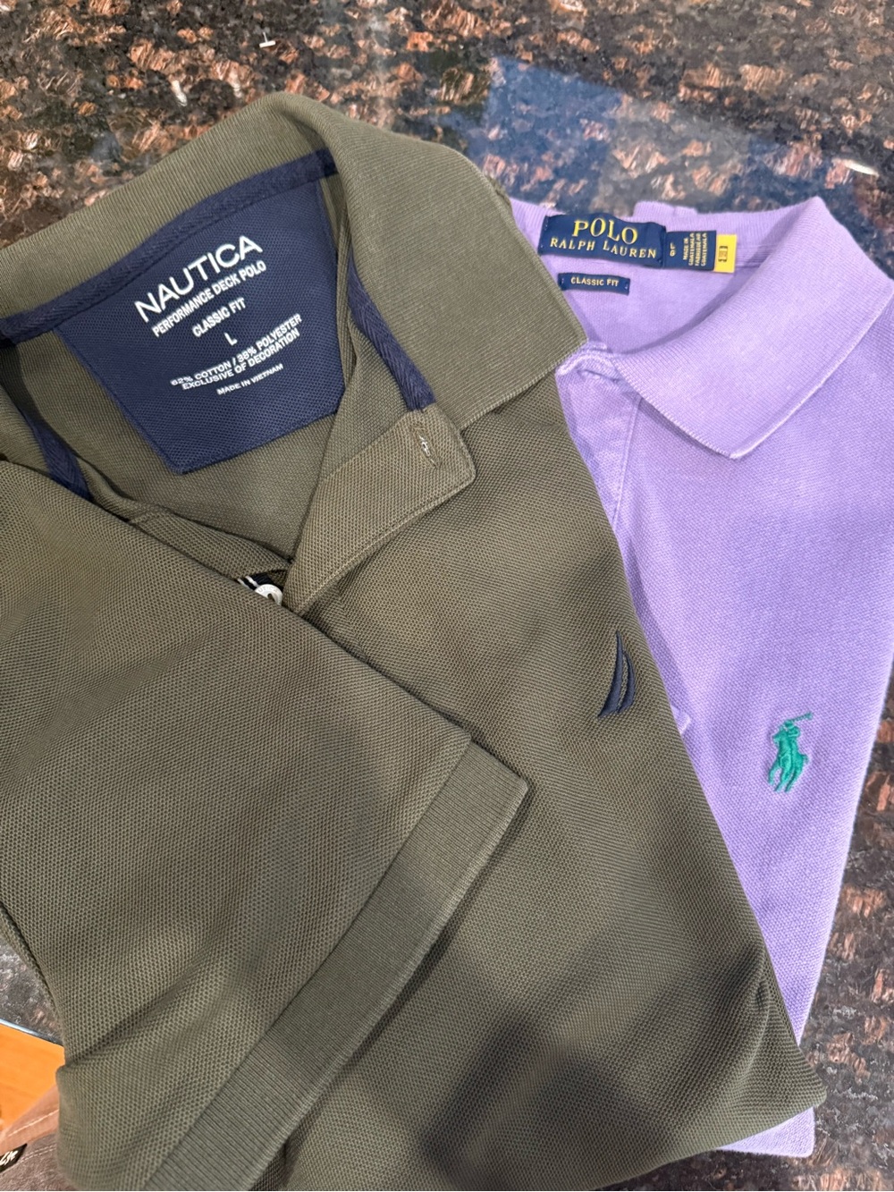 POLO & NAUTICA classic fit polo shirts